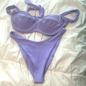 L*space size s bikini. Camelia underwire top and cabana bikini bottoms.
